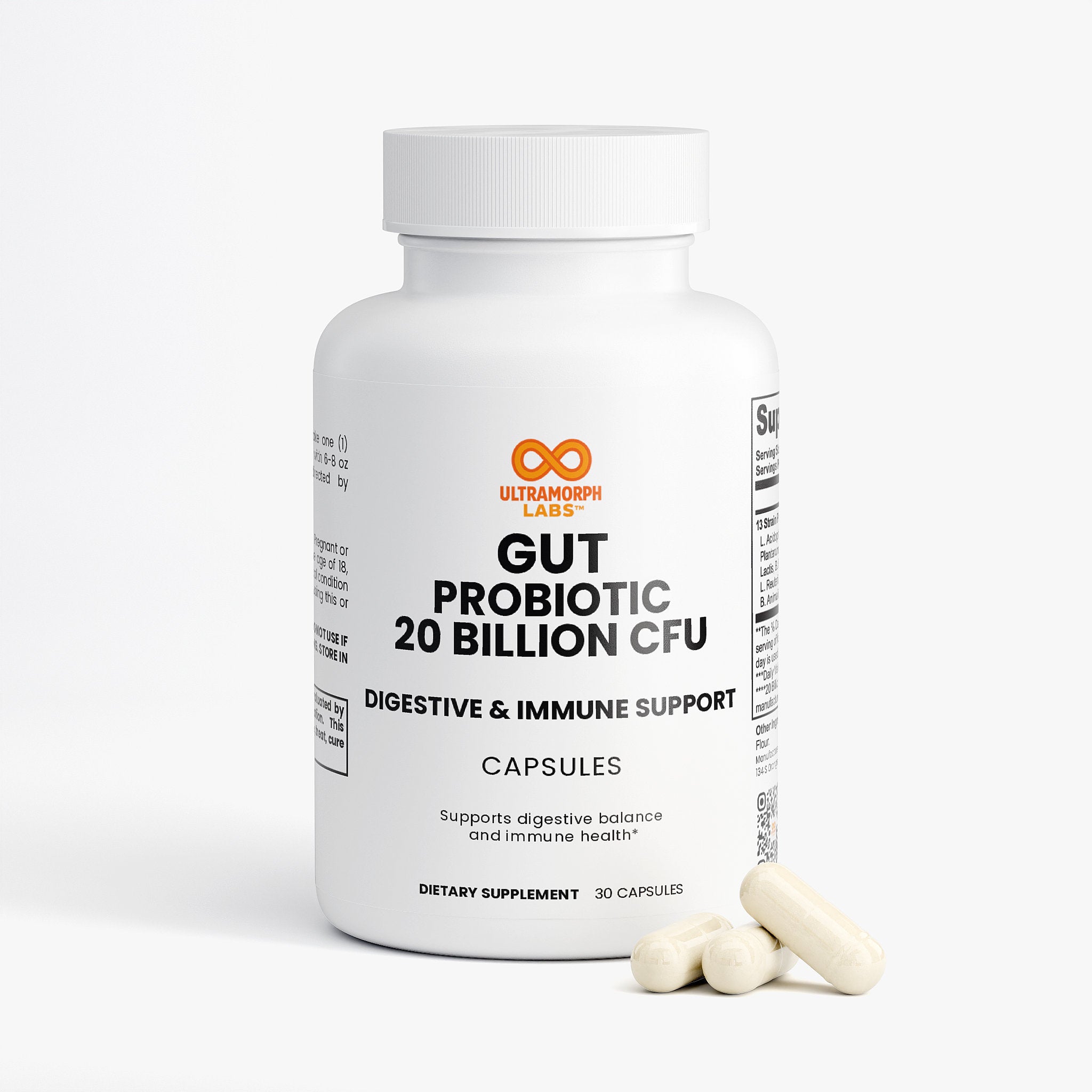 Gut Probiotic 20 Billion Capsules