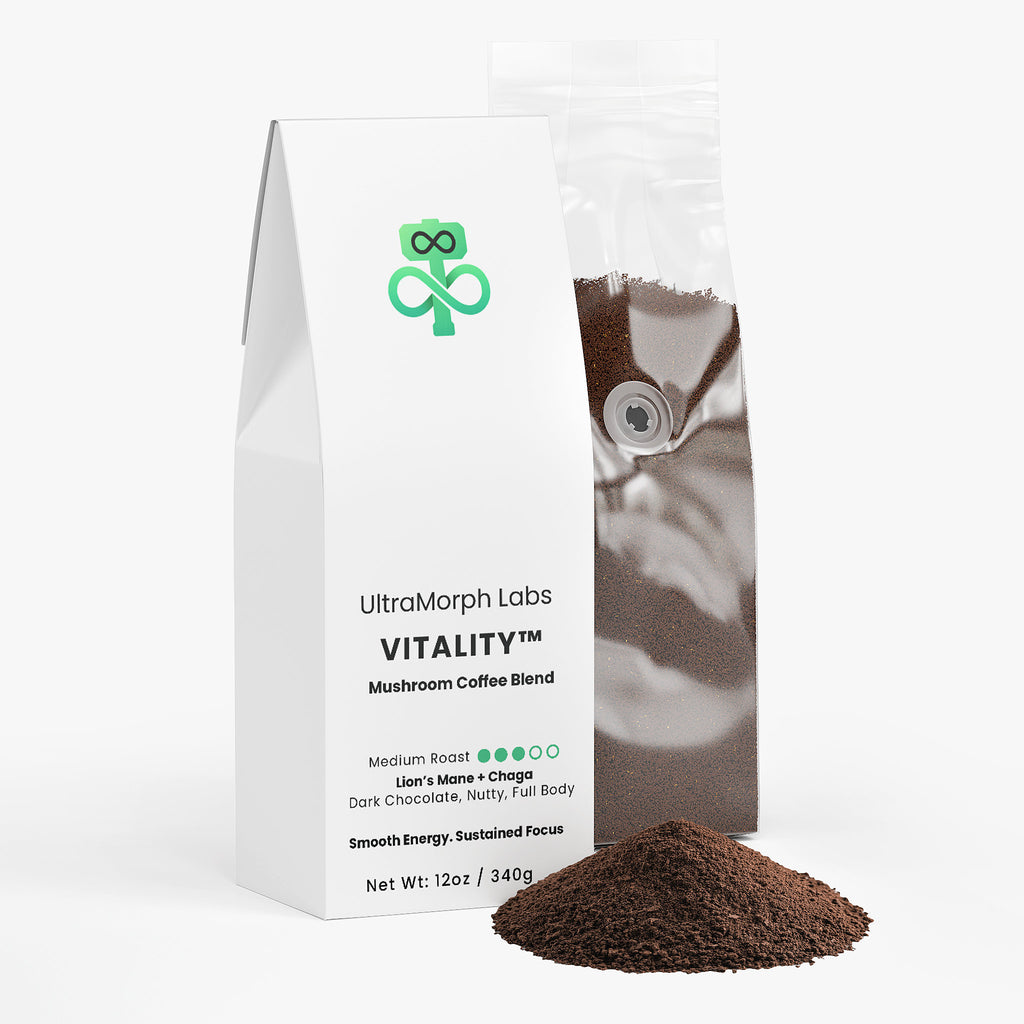 Vitality Mushroom Coffee (Medium Roast)