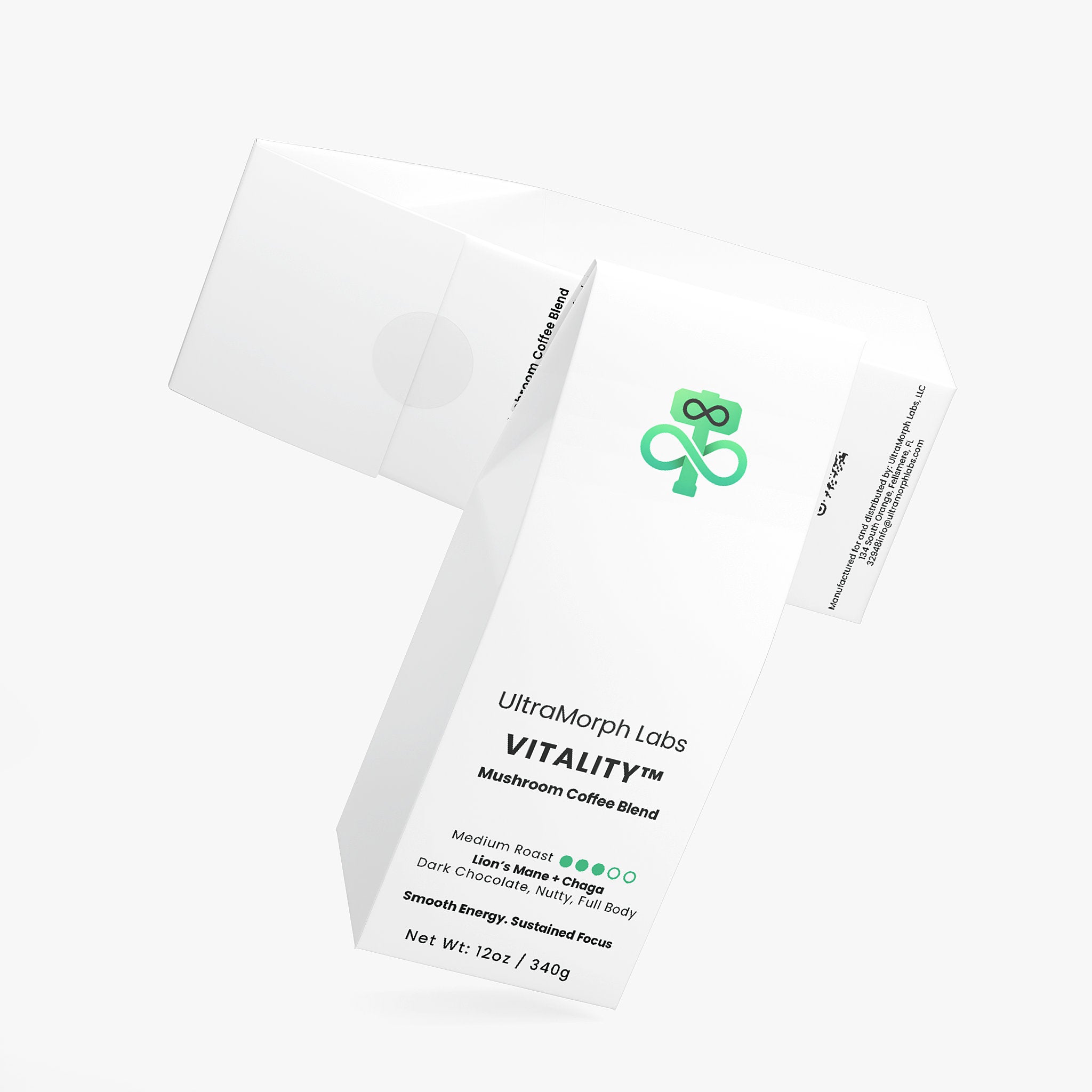 Vitality Mushroom Coffee (Medium Roast)