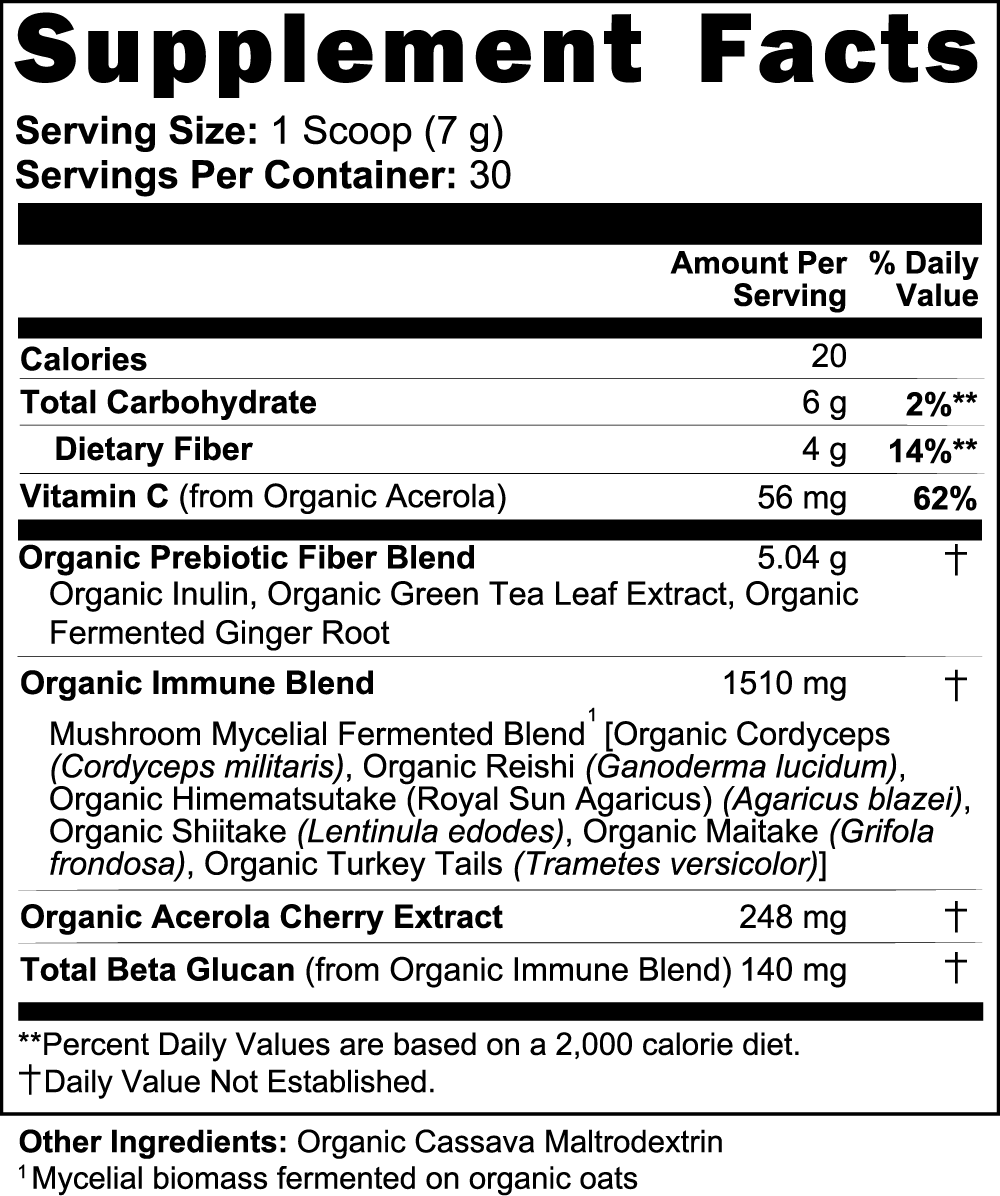 MycoMorph™ Fermented Mushroom Blend