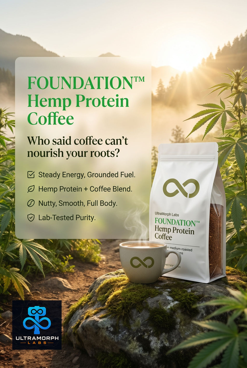 Hemp Harvest Coffee (Medium Roast)