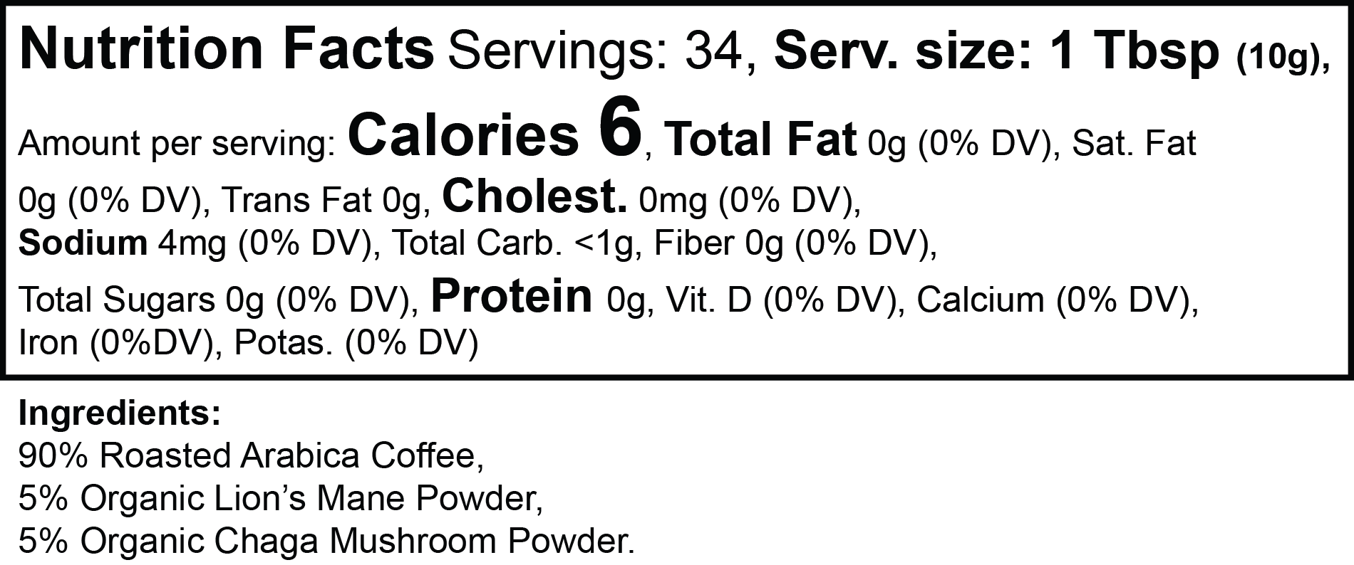 MycoMorph™ Vitality Coffee Medium Roast